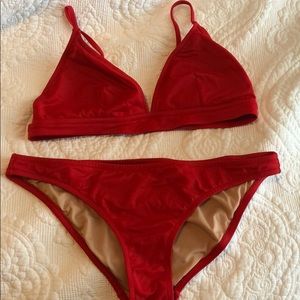 J.Crew Red Bikini